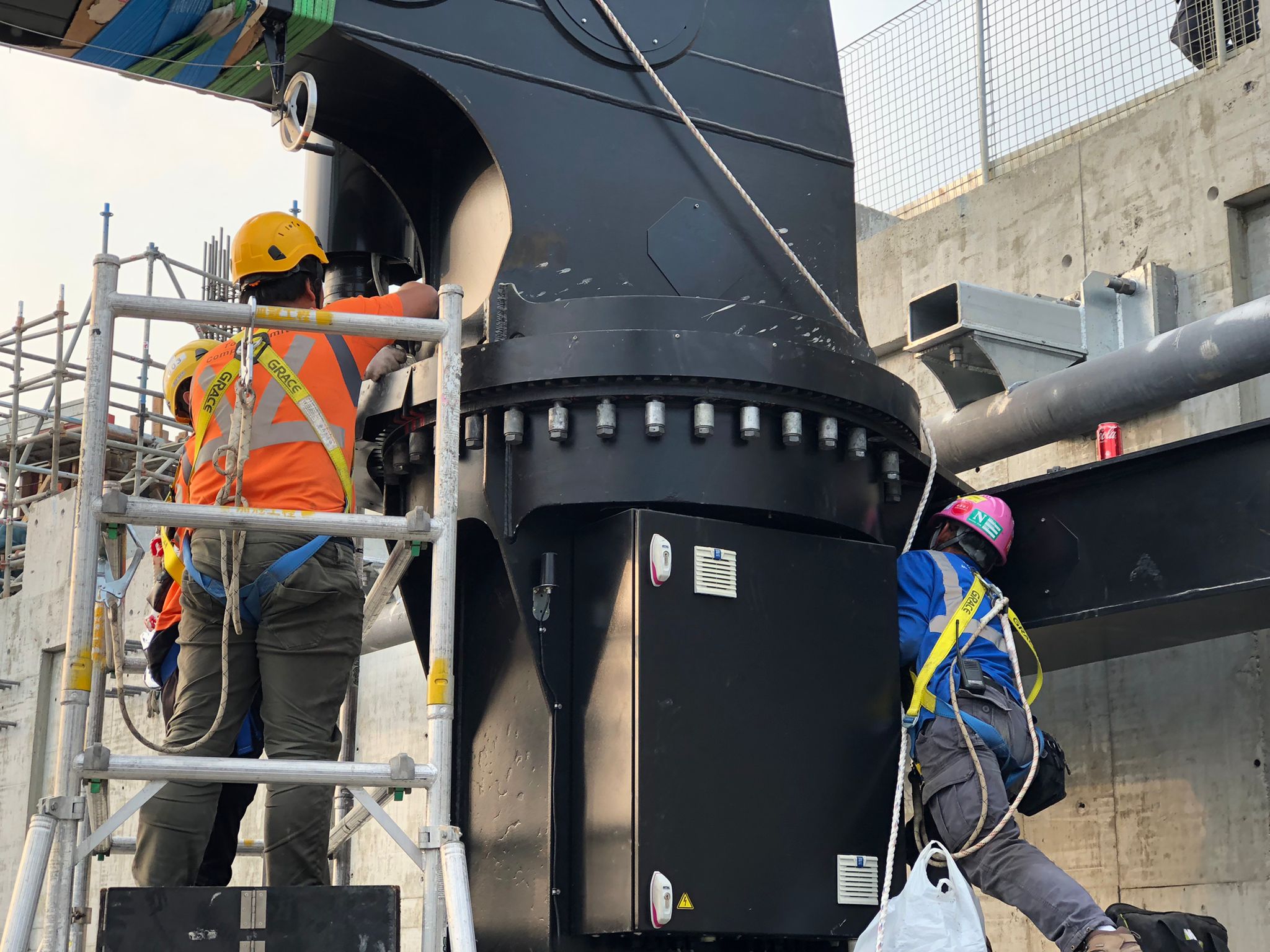 Sky City A3吊船安裝工程